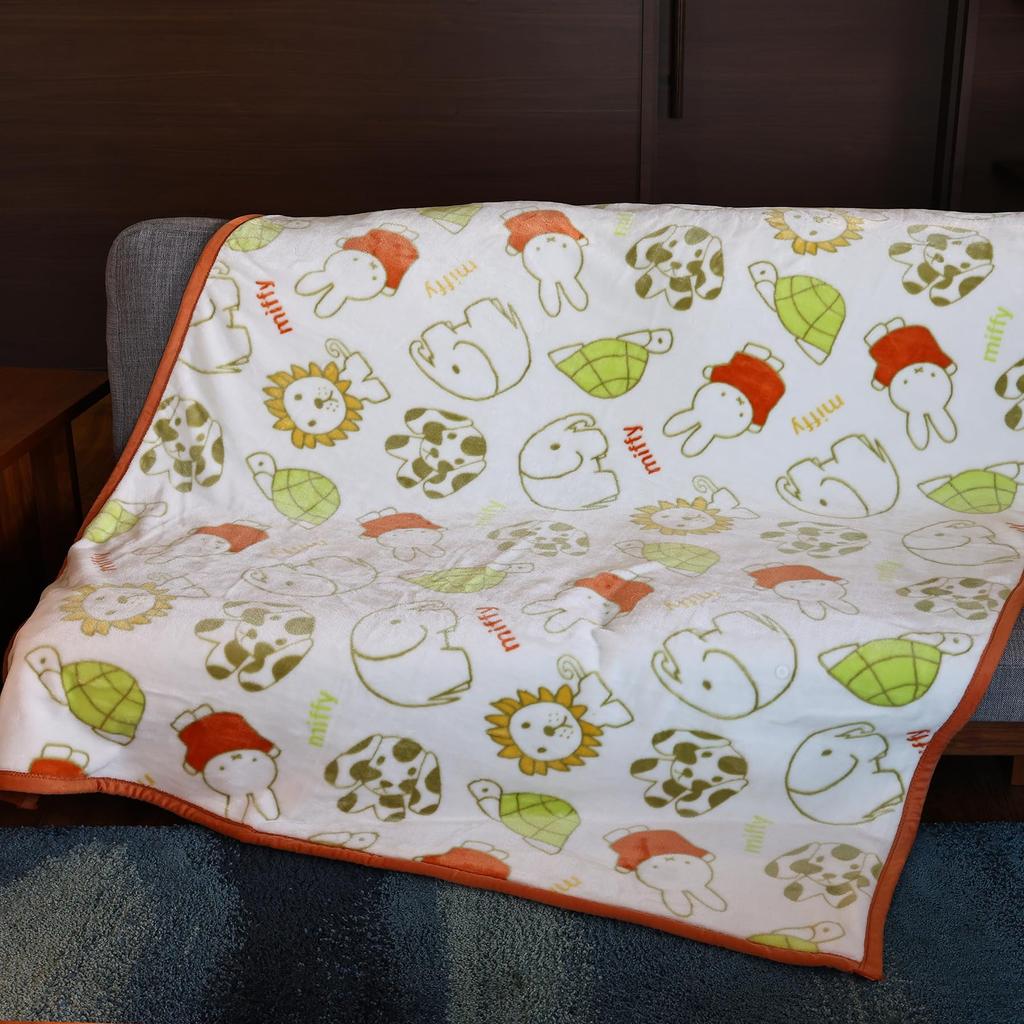 Marushin Blanket Miffy Miffy Everyone Warm Blanket H200 X W140cm Cute Fluffy Stylish Cold Weather Goods Available In 3 Sizes 5885002800