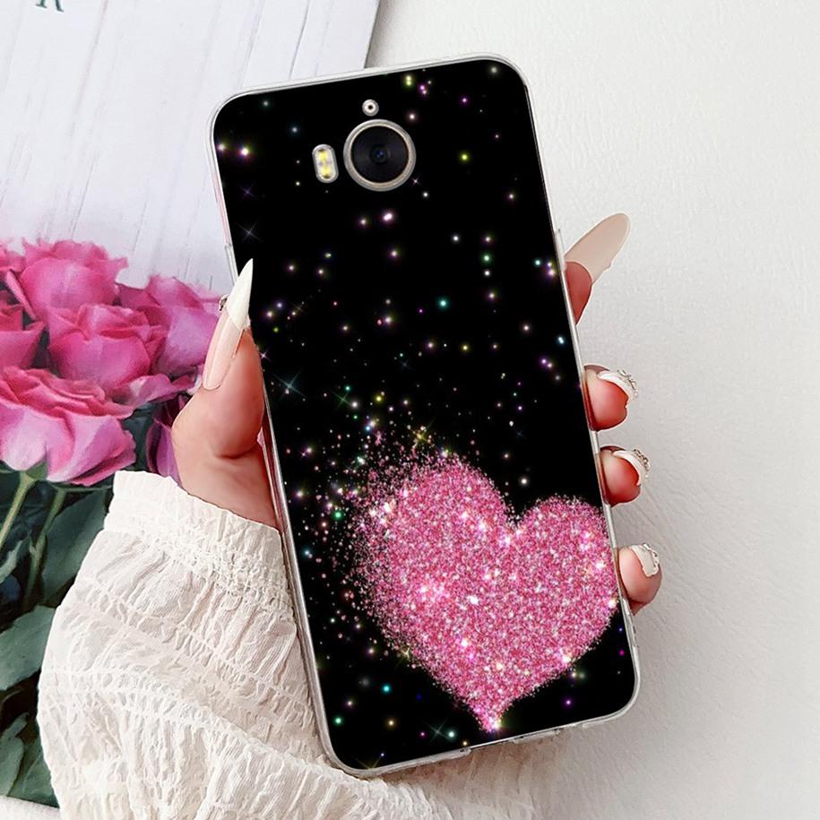For Huawei Y5 Y6 2017 Case MYA-L23 MYA-L22 MYA-L03 Silicone Cover Luxury Painted Soft Silicone Protector For Huawei Y3 2017 Capa