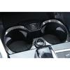 For BMW 3 Series G20 - Carbon Fiber Central Console Water Cup Cover Trim