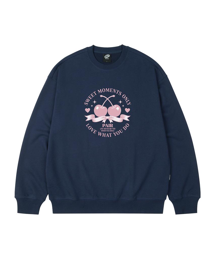 WILDROCK Cherry Pear Oversized Sweatshirt_9 Col (A Type)