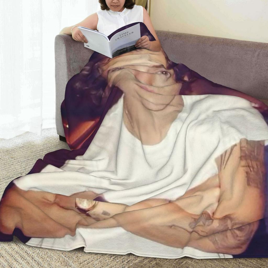 Narry Frat Boy Era Harry And Niall Horan Blanket Flannel Sofa Throw Blanket Multi-function for Home Bedroom Throws Bedspread
