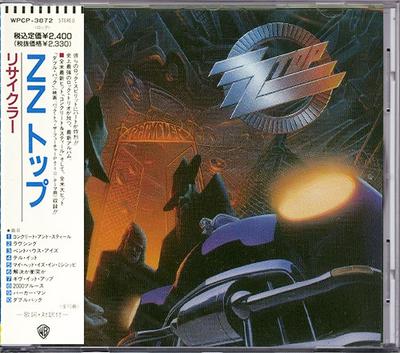 CD ZZ TOP - Recycler WPCP3872 WARNER BROS. 1990 Japan Rock