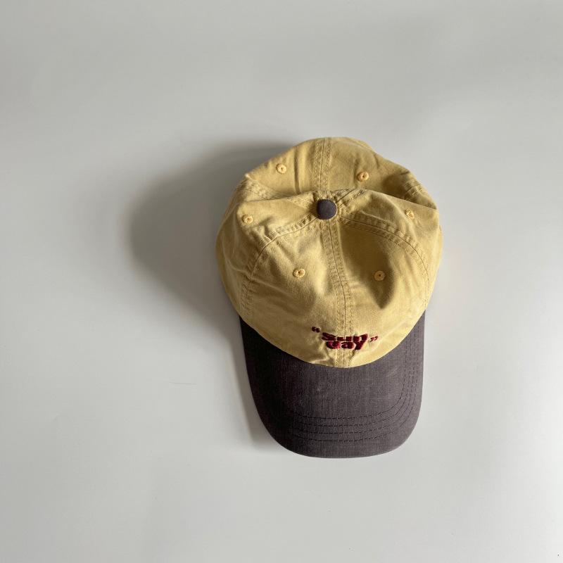 High Quality Pure Cotton Japanese Washed Niche Soft Top Cap Children Couple Casual Baseball Cap Women 56-58cm