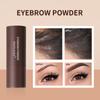 Waterproof & Smudge-Proof Eyebrow Stamp Kit with Contouring Powder, Stencil, Brush, & Hairline Powder.