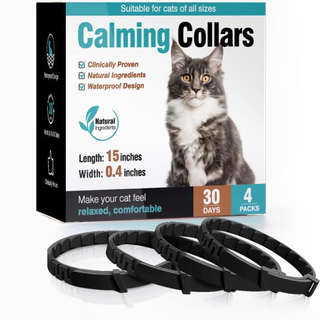 Pet Anxiety Relief Calming Collar for Cats and Dogs