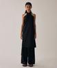 Teulimingbeodeu Layered Scarf Wrap [ Black ]