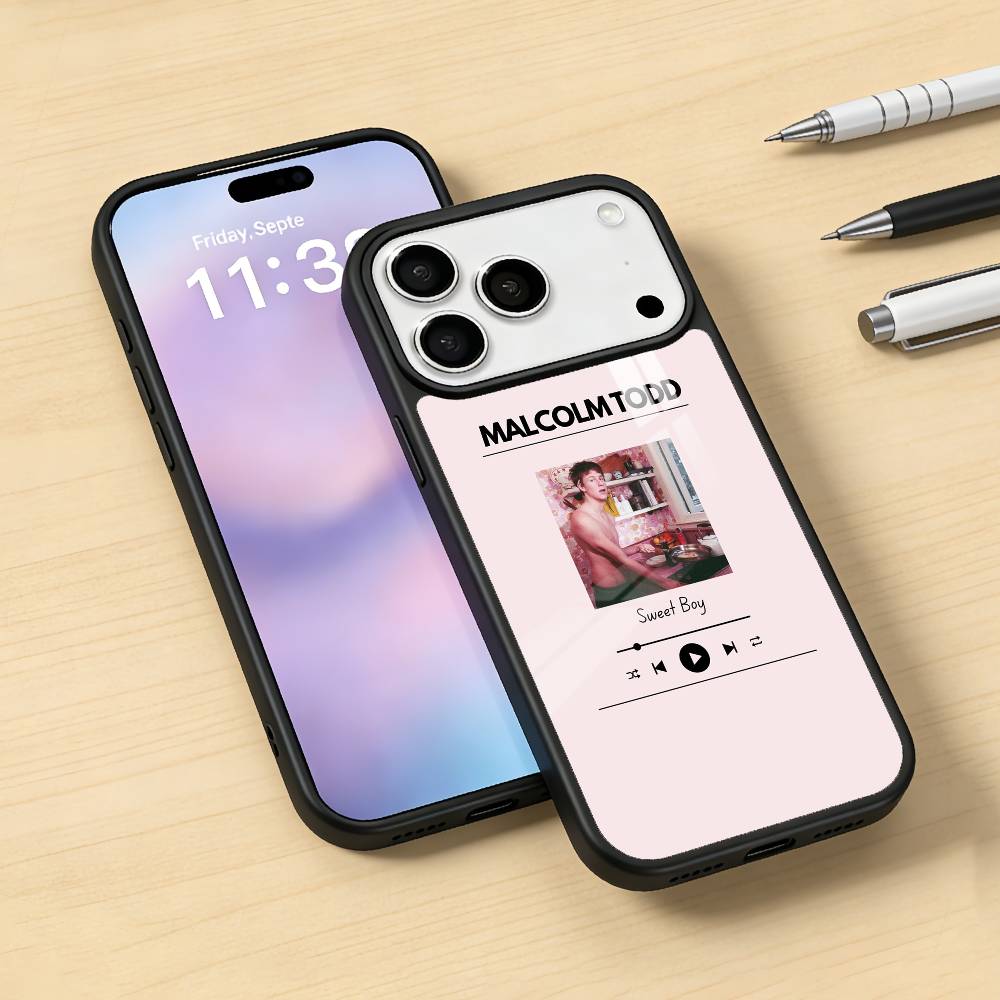 M-Malcolm Todd Sweet Boy Phone Case For iPhone17,16,15,14,13,12,Pro,Max,Magnetic For Magsafe Wireless Charging