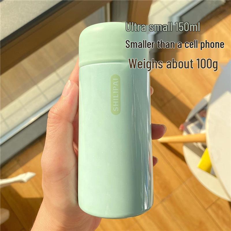 Ультракомпактная мини-термос-чашка с фильтром — стильная, портативная и очень милая Blue 150ml [304 Material]