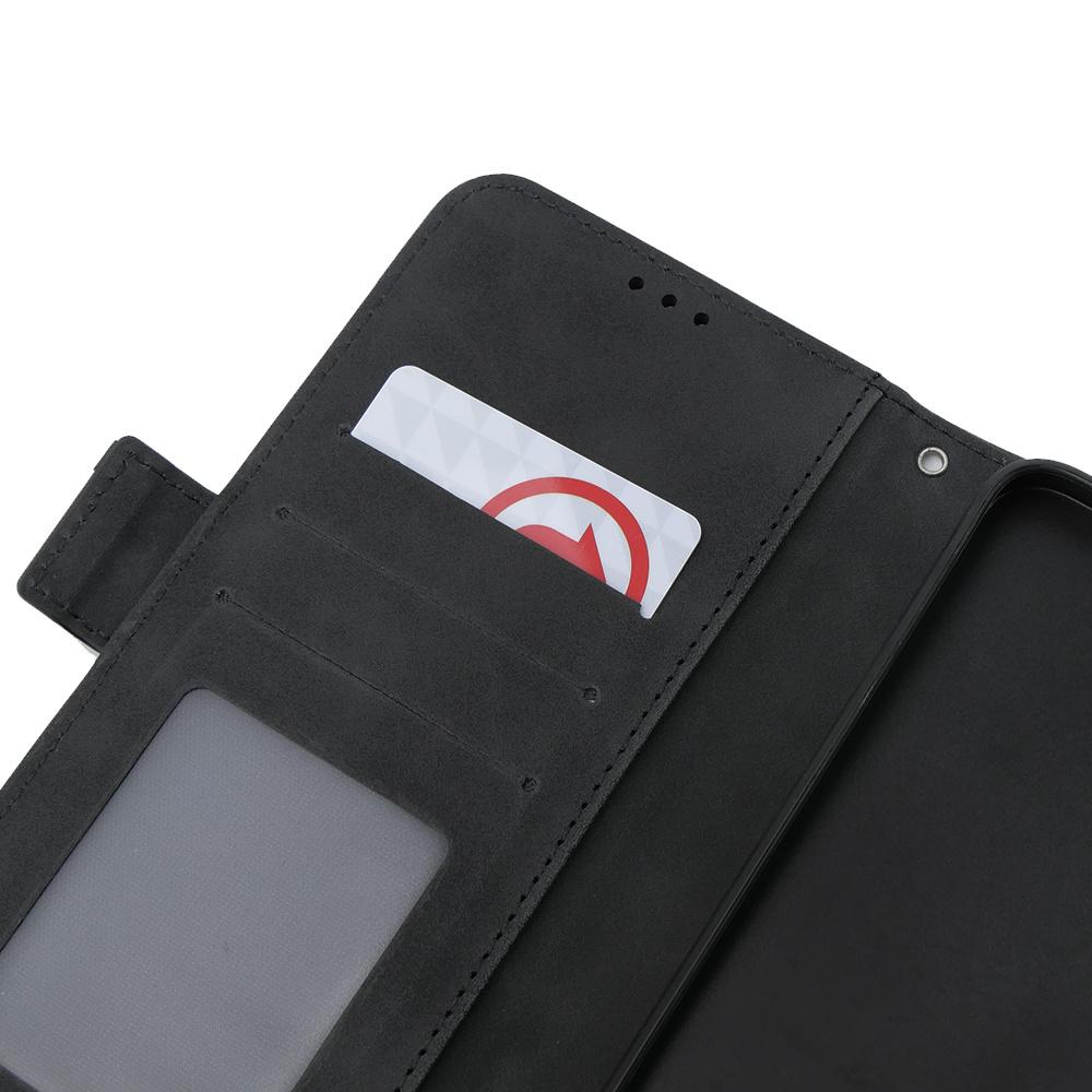 Flip Case for Oppo A38 / A18, Card Slot, Black