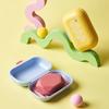 Portable Drainage Soap Box with Lid for Travel Small Soap Box Student Dormitory Soap Box Mini  and Carrying Soap sheets