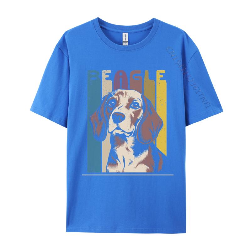 Retro Beagle Dog Tshirt Gift TShirt Cotton Tops T Shirt Fashionable Men Top TShirts Basic Camisetas