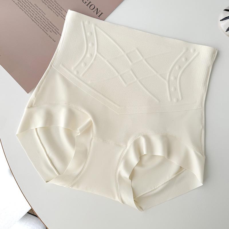 

High-Waisted Seamless Women s Shaping Underwear with Antibacterial, Breathable Tummy Control XL (120-140 lbs)