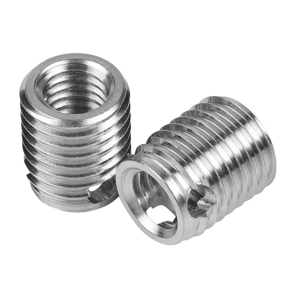 10pcs 308 Type 3-hole SUS303 Stainless Steel Self tapping Screw Thread Inserts (#1)