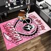 Ghostface Greetings Poster Office Rug Chair Mat, Game Carpet, Suitable for Front Door, Bedroom, Living Room, Desk, Holiday Gift