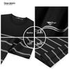 Septwolves Men's Cooling Anti-Bacterial Striped Round Neck T-Shirt