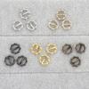 40pcs New 5mm Tri-glide Belt Buckle Metal Ultra-small Bags Buckles DIY Mini Small Strap Buckles Buttons Shoes Accessories