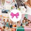 30PCS Resin Bow Cupcake Toppers Wedding Christmas Party Decorations Birthday Baby Shower Cake Decor Bow Tie Ornaments