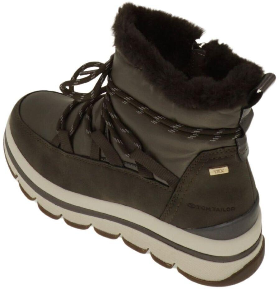 Boots Tom Tailor Faux Leather Textile Brown Lava