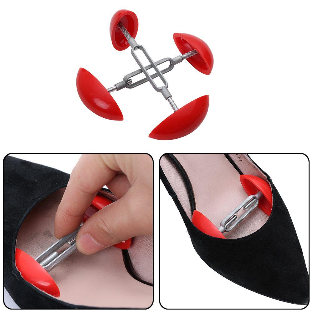 

1 пара мини-пластиковых унисекс-удлинителей для обуви, носилок для обуви, расширитель для дерева розовый