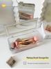 Transparent Dustproof Makeup Brush Storage Box with Lid - Large Capacity Vanity Organizer