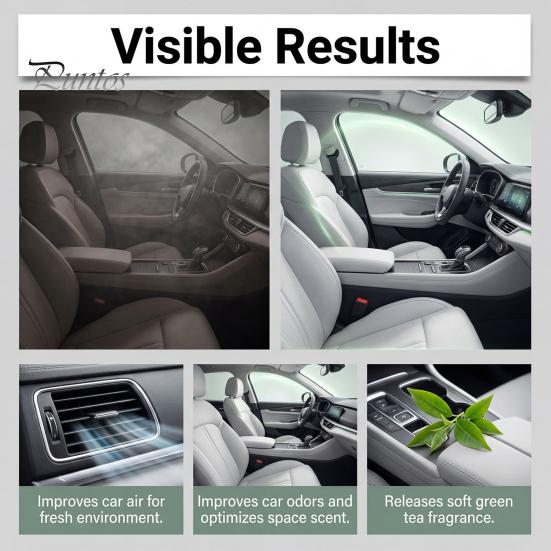 Automotive Air Purifier Car Freshener Spray, New Scent Odor Eliminator for Smoke Long-lasting Food Pet, 100ml Fresh Fragrance Vehicle Interior,