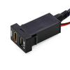 TOYOTA HDMI pripojovacia jednotka pre vozidlá Toyota, Vstupný port, USB port s rýchlym nabíjaním QC3.0, Audio diely, Panel s otvorom pre prepínač