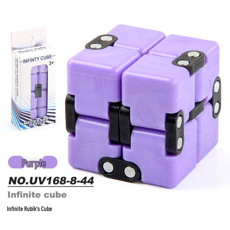 

Бесконечный куб: Двухслойная переменная игрушка-непоседа для когнитивного развития