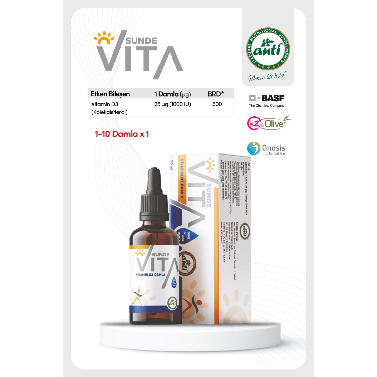 

Solde Vita D3 Drops 30 Ml