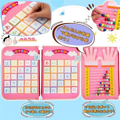 Busy Board Montessori Toy for Ages 3, 4, 5, and 6, Educational Toy for Boys and Girls, Birthday Gift, Dressing Practice, Finger Training, Math, Alphab