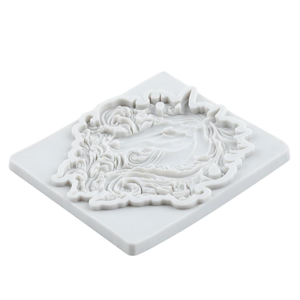 Horse Silicone Molds Horse Head Fondant Mold Cake Decorating Tools Cupcake Topper Chocolate Candy Craft Gum Paste Polymer Clay