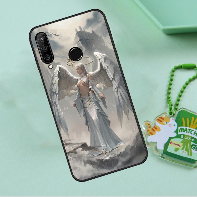 

Fantasy Angel Girl Wings For Huawei Nova Y90 Y70 Y60 Y61 Y91 Y72 9 10 SE 12i 12s 11i 5T P60 Pro P20 P30 P40 Lite Case Huawei Nova 12s