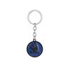 WOHE7 Car Logo Keychain Key Ring Chain Pendant Gifts For Skoda Octavia Kodiaq Fabia Karoq Superb Rapid Felicia RS Hubcap Accessories