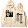 The Warning Dünya Turu 2026 Kapüşonlular Unisex Sokak Giyimi Uzun Kollu Polar Kapüşonlu Sweatshirtler Grafik Ürünler Grup Moda Baskılı Kapüşonlu