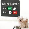 Dog Feeding Reminder,Have I Been Feds Dog Feeding Magnet,Feed Trackers AM PM,Feeding Reminder Slider for Fridge