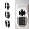 500W Mini Speed Electric Heater Portable Electric Heater with Remote Control for Indoor Home Office Heater with Remote Control