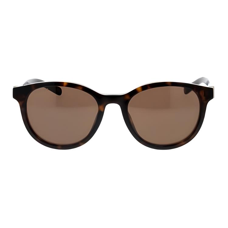 GUCCI Monogram Print Acetate Square Sunglasses Unisex Couple Tortoiseshell
