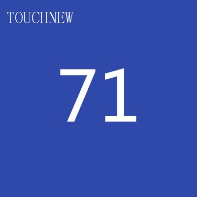 TOUCHNEW Custom Single Sketch Markers Dual Head Alcohol-Based Brush Pen for Drawing Manga Art Supplies
