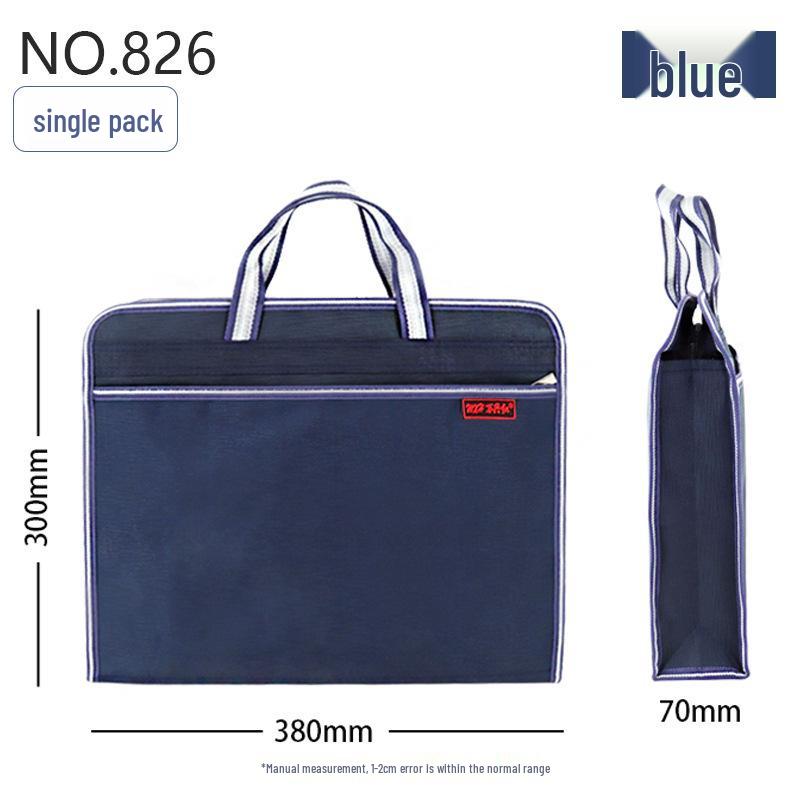 Oxford Cloth Waterproof Briefcase for Documents and Cigarettes