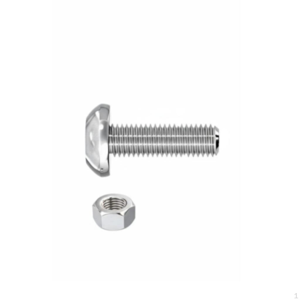304 Stainless Steel Flat Head Hex Hollow Screw Assortment Kit, Rust Resistant, Suitable for Lamps,