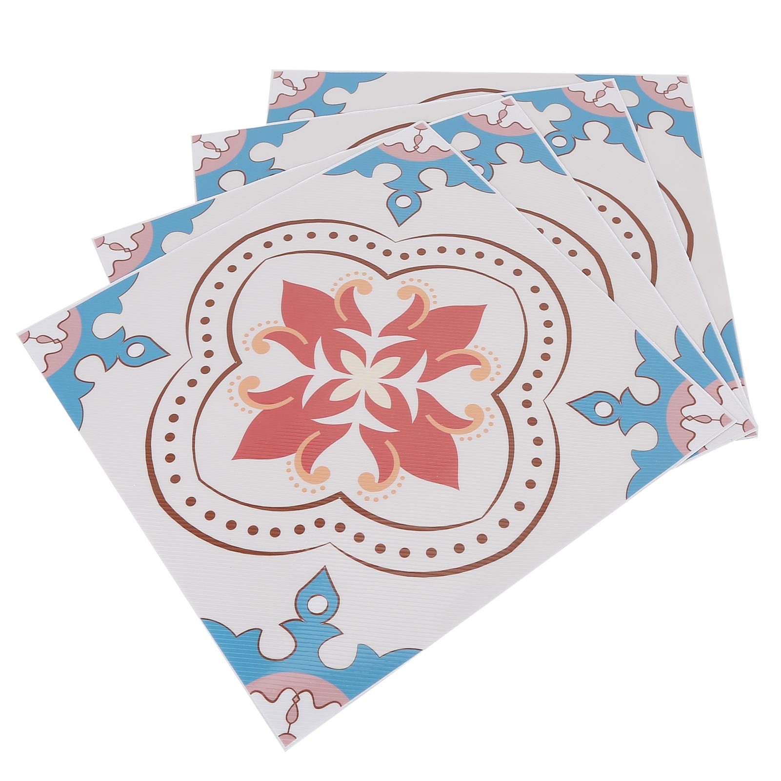 

4Pcs set Marble Texture SelfAdhesive Wallpaper Floor Sticker Wall Sticker for Bathroom Bedroom