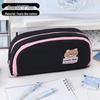 High-Capacity Japanese Minimalist Pencil Case for Middle and Primary School Girls