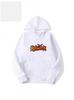 Unisex Halloween Hooded Fleece Sweatshirt - Printed Long Sleeve Casual Pullover Hoodie