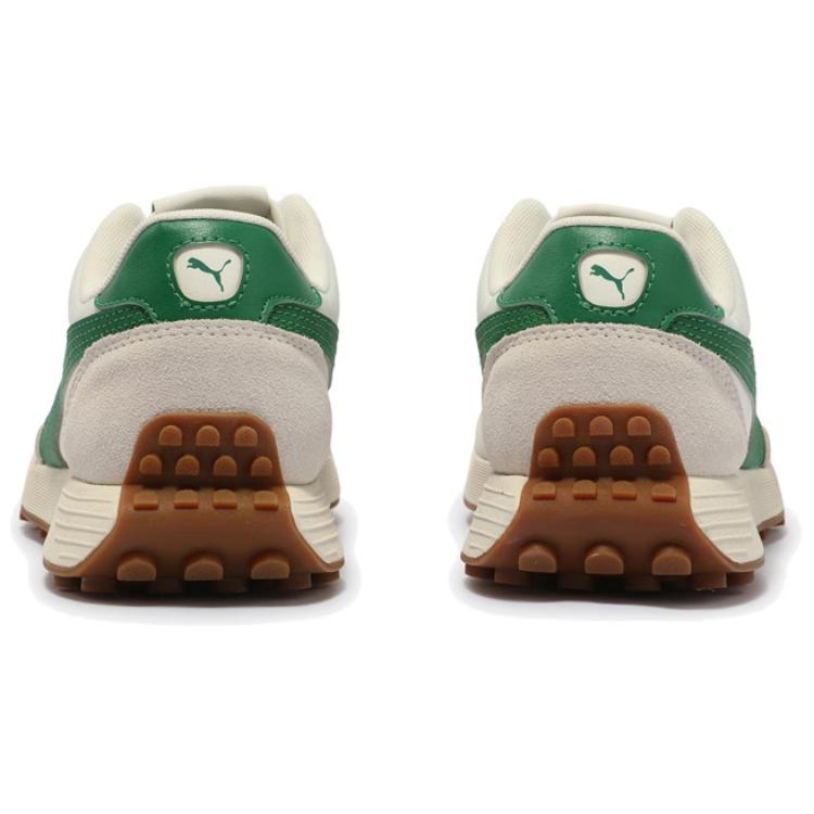 Puma Runtamed Series Retro Komfortable Lavsko Livsstilssko Unisex Sneakers Hvit Grønn 401605-01