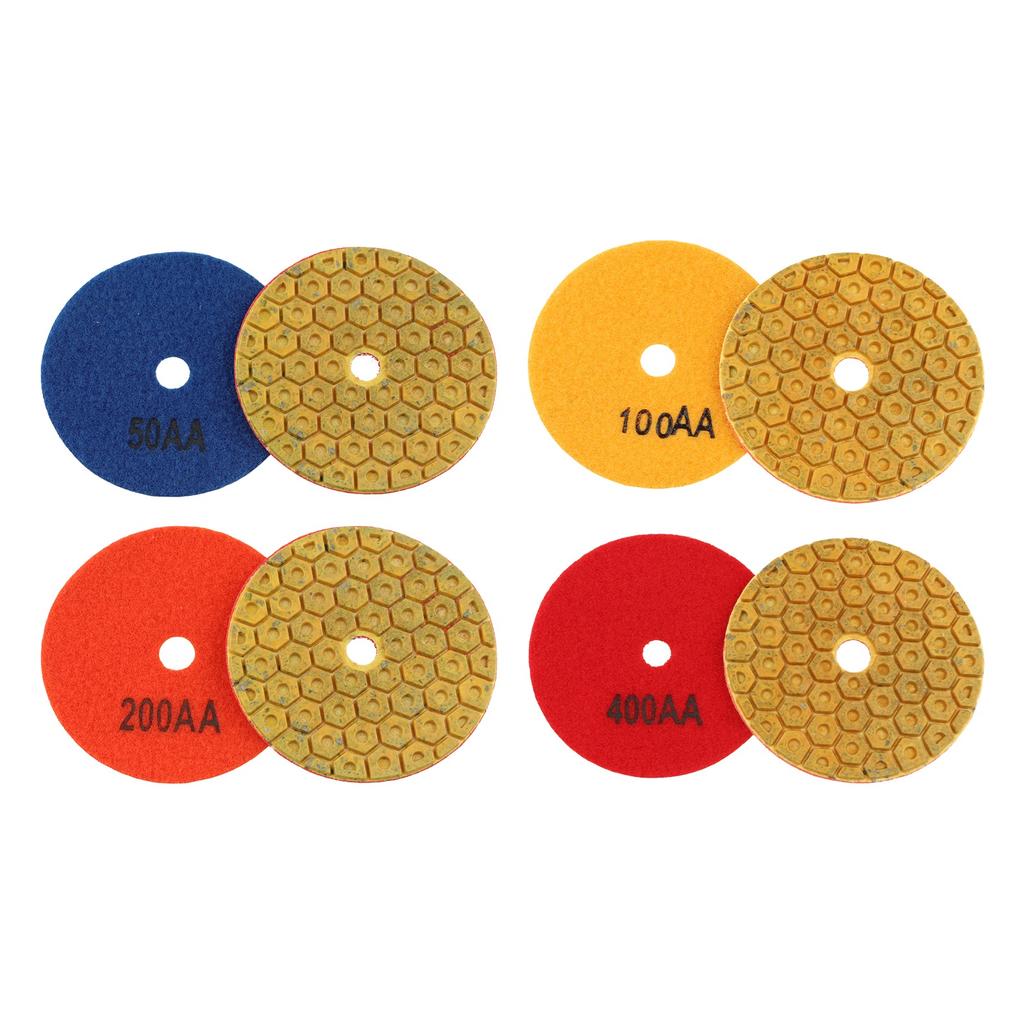 Fast and Efficient 4 Inch Copper Bond Polishing Pads for Stone Surfaces