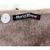 Used Made in Italy Marini Silvano Cashmere Blend Hole Wool Mini Muffler