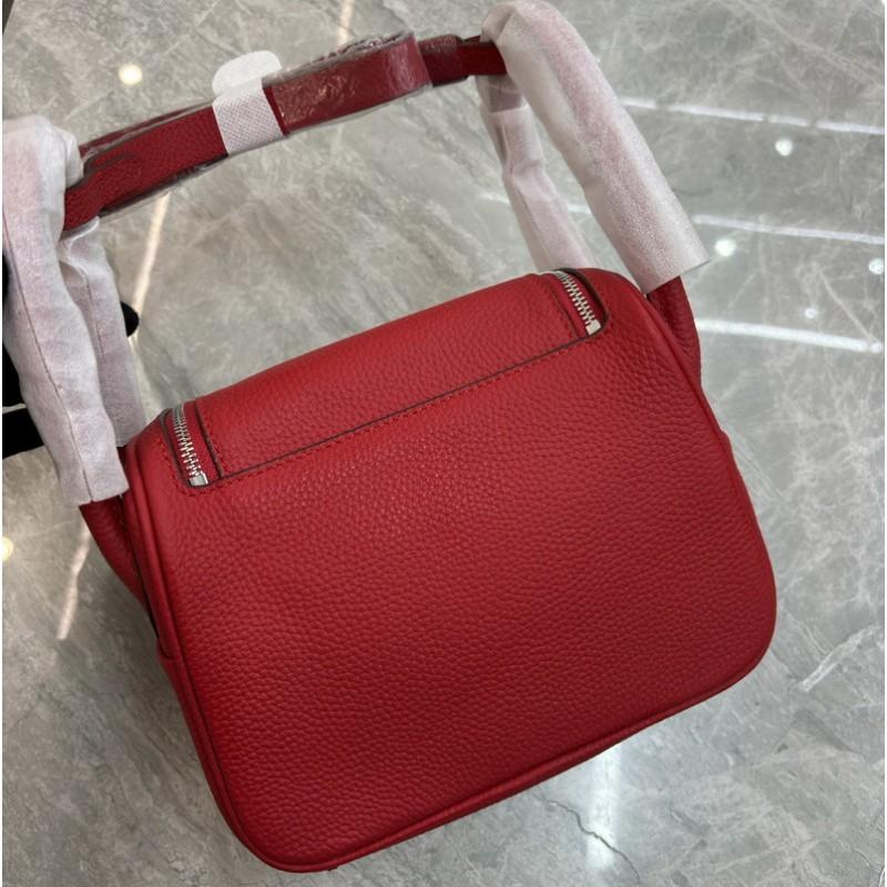 Borsa da Medico Originale in Vera Pelle Piena con Texture Borsa Morbida Strutturata da Donna a Tracolla o da Mano