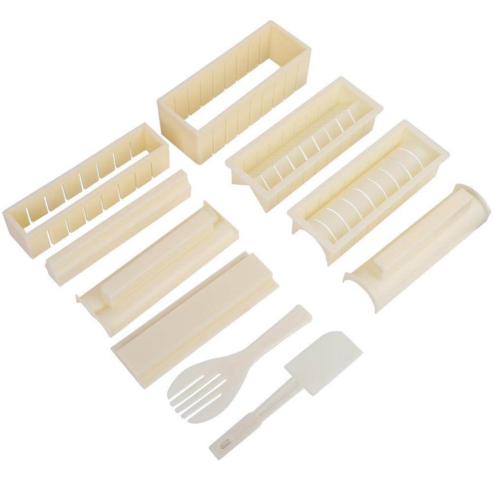 Sushi Mold Maker Set Sushi Making Kit /Set Portable Resin Sushi Maker Mold Rolling Tool Sushi Making Kit Sushi Making Set
