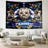 Custom Name Friday the 13th Print Tapestry, Backdrop, Easy Setup, Ideal for Bedroom, Office & Living Room, with Aesthetic Wall Hanging Decor.