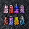 For Earrings Necklace Making Cartoon DIY Decoration Charms Gummy Bear Pendant Jewelry Findings
