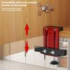 Cabinet Door Positioning Device Aluminum Alloy Clamp for Precise Installation with Adjustable Height for Boards 10 To 60 Mm